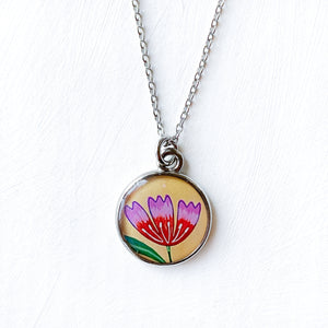 Simple Joy - Silver Necklace