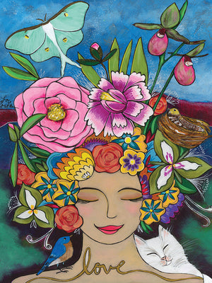 Abundance Goddess - Magnet