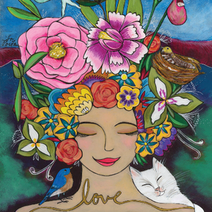 Abundance Goddess (16x20)