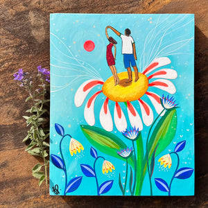 Come Dance with Me (8x10) Mixed Media Painting