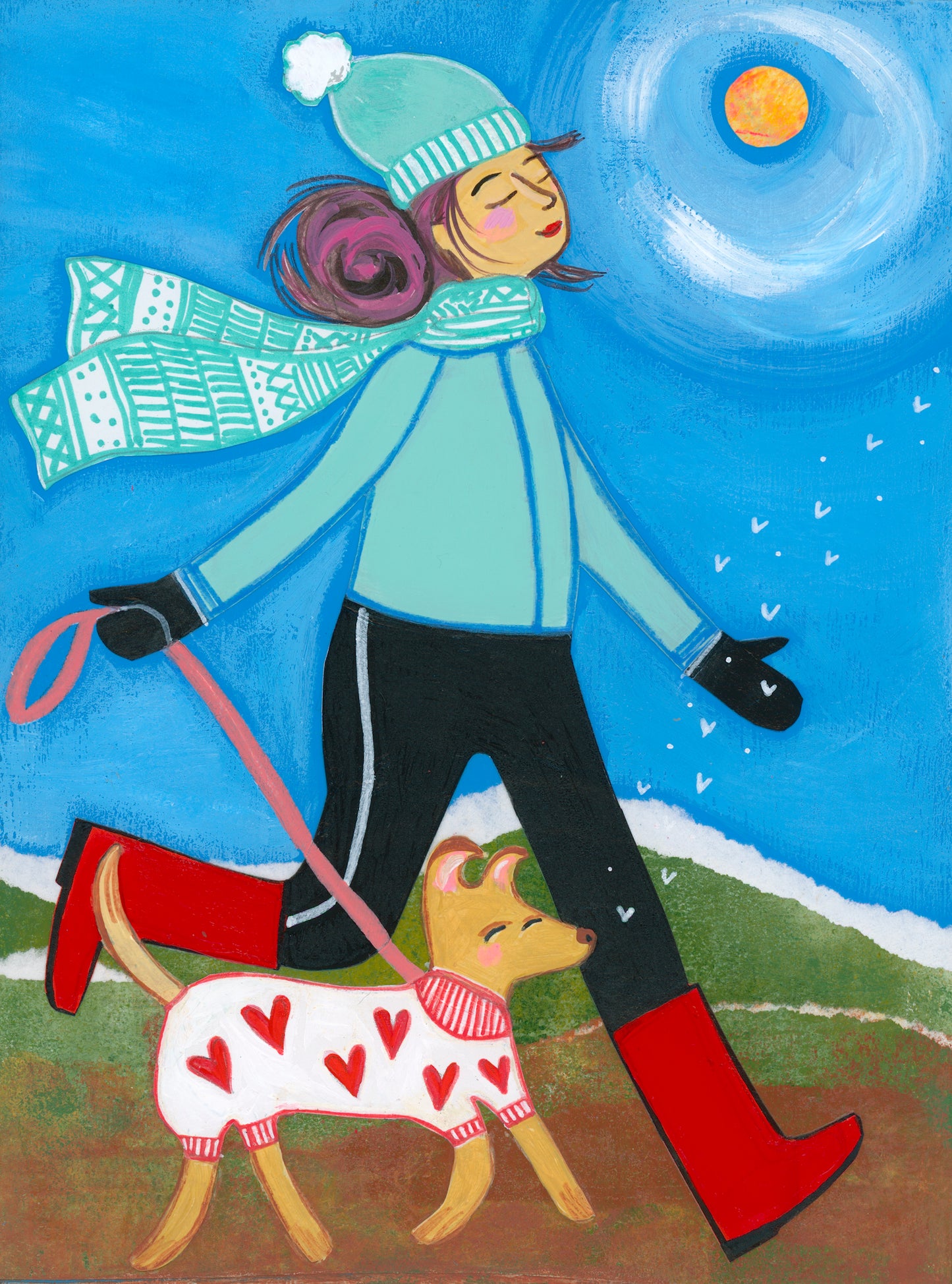 Soaking in the Warmth of Winter