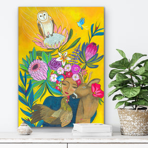 Fierce Love (8x12/24x36)