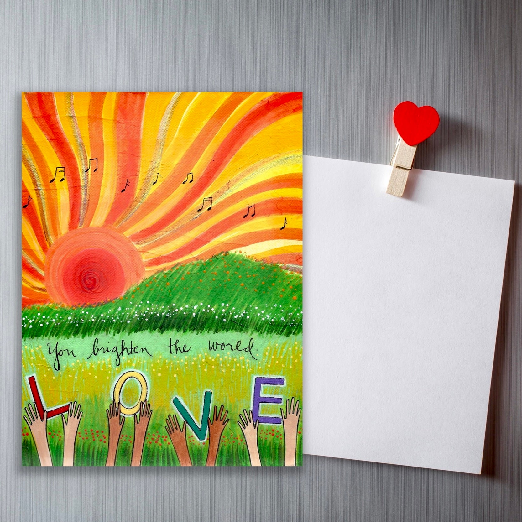 Brighten the World - Magnet – Lori Portka