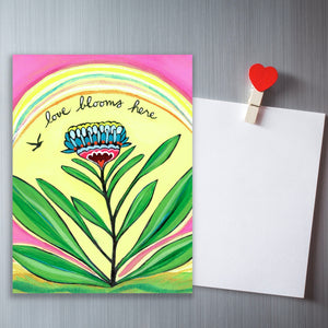Love Blooms Magnet