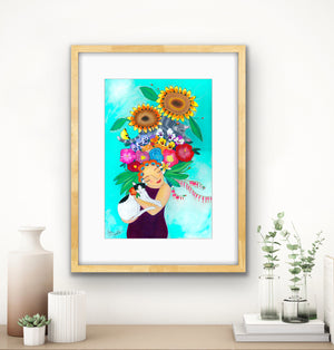 The Cat Lady (8x10)