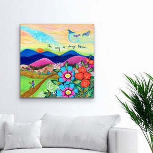 The Way Home (24x24)