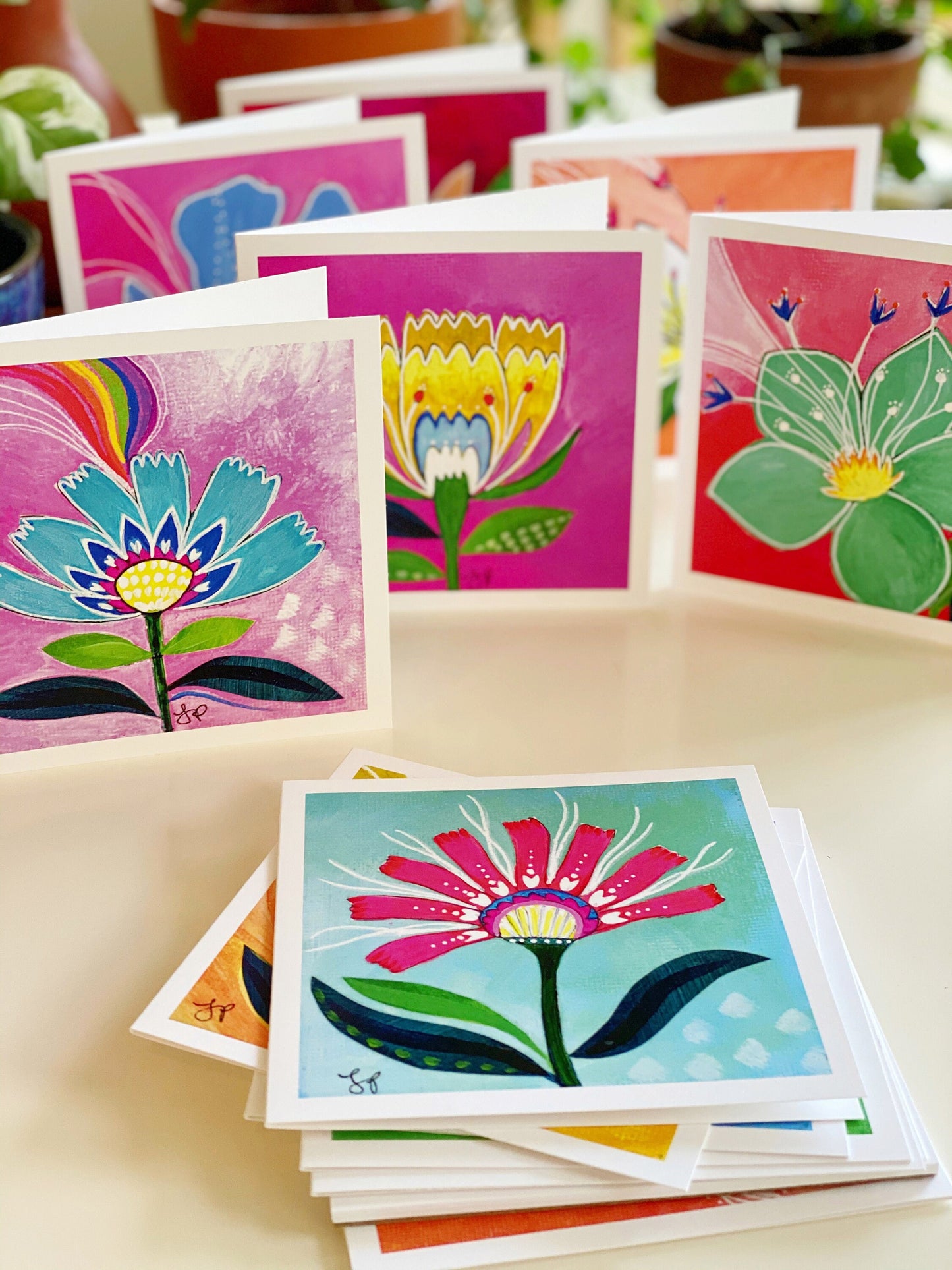 Love Blooms Card Set