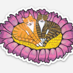 Cuddling Cats