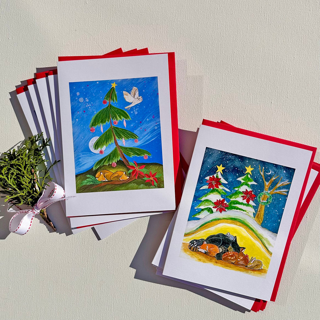 New Holiday Card Sets | Lori Portka Art