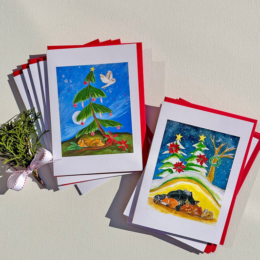 New Holiday Card Sets | Lori Portka Art