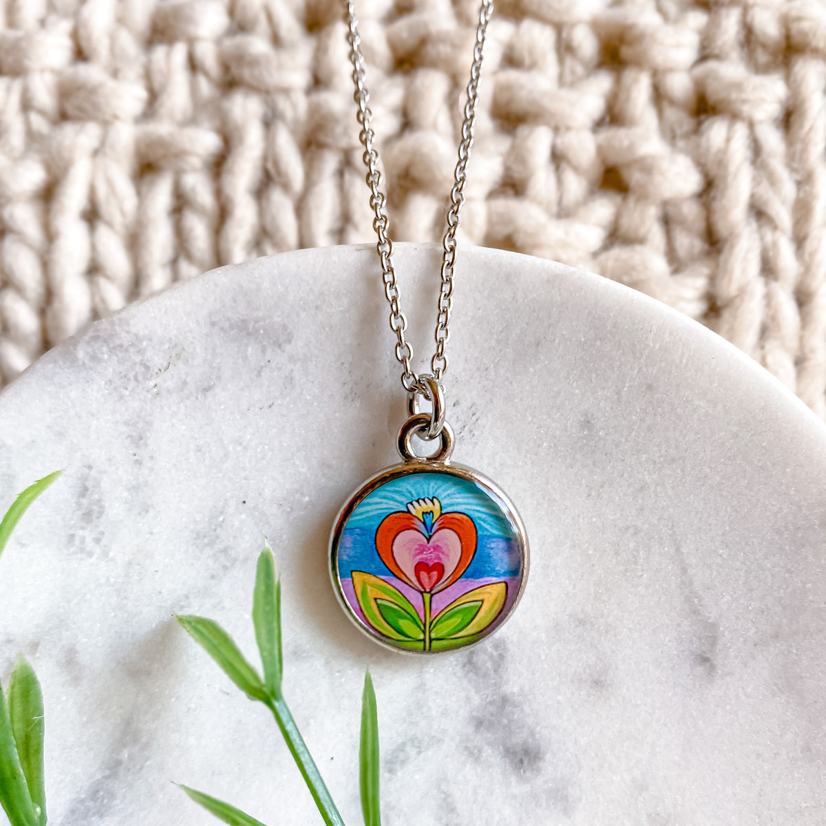 You are Loved - Silver Necklace