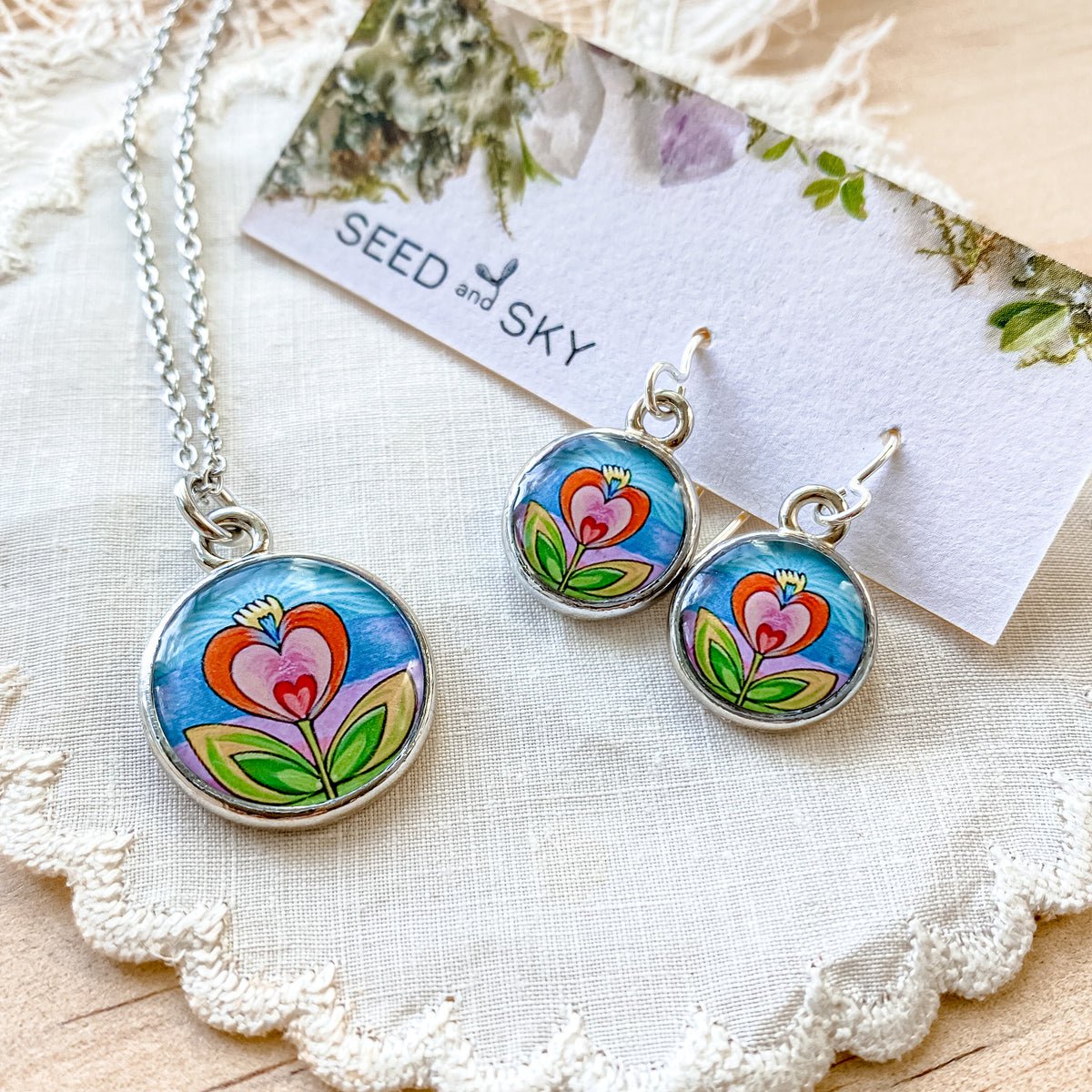 You are Loved - Silver Necklace