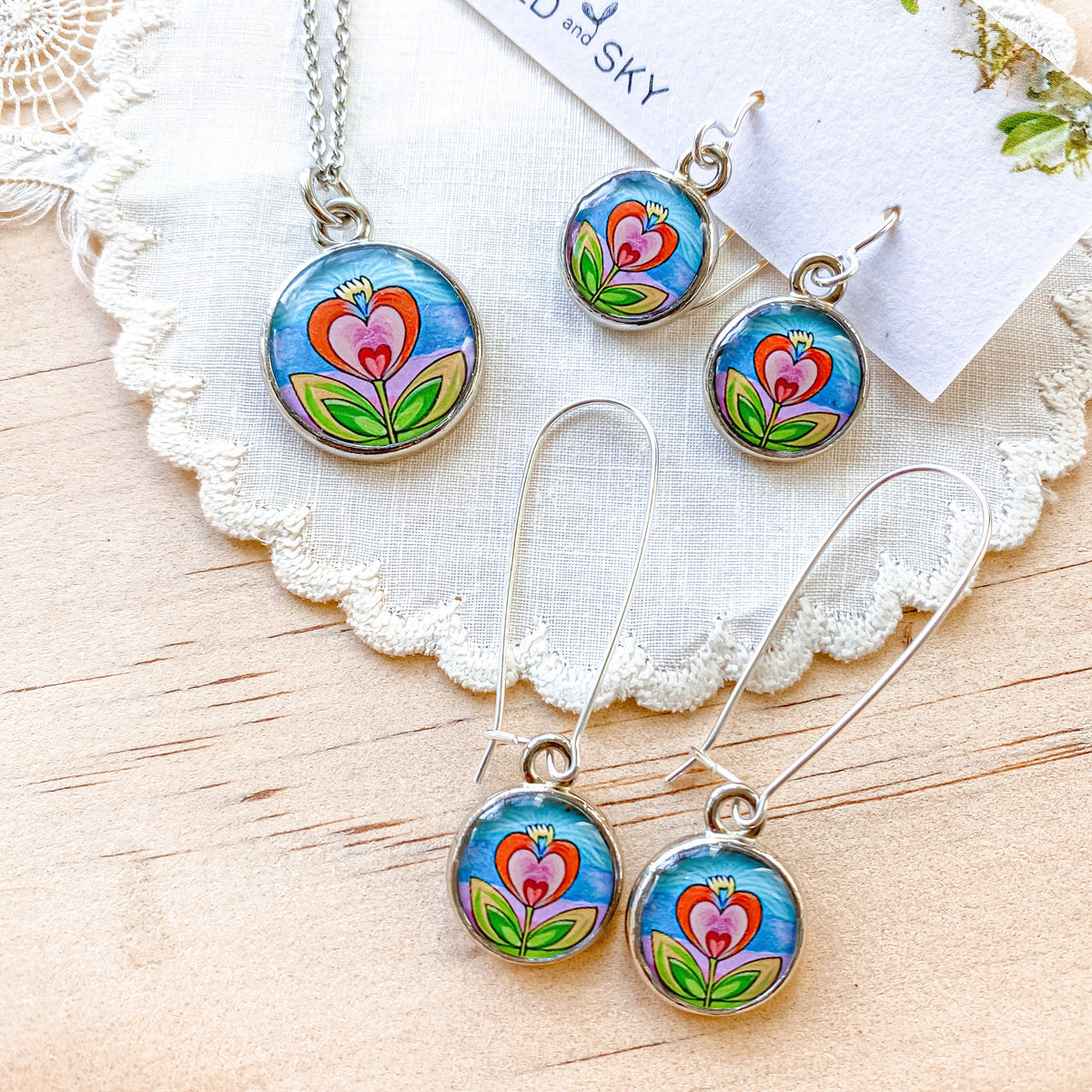 You are Loved - Silver Necklace