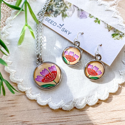 Simple Joy - Silver Necklace