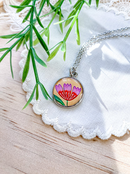 Simple Joy - Silver Necklace