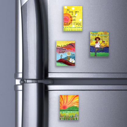 Travel the World Magnet