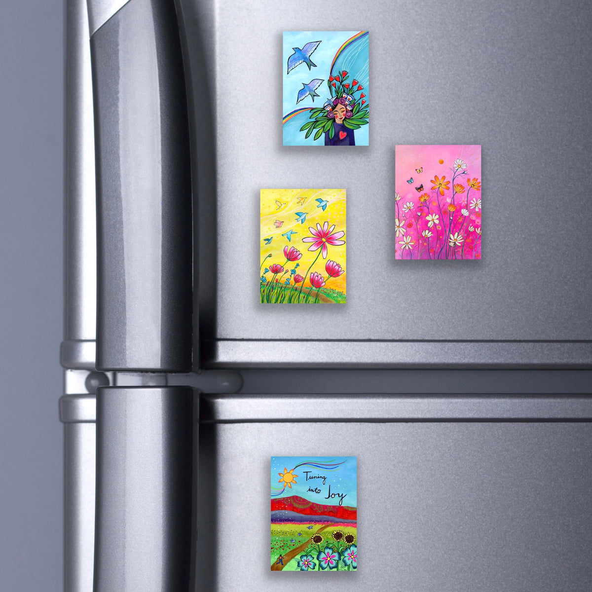 Shooting Rainbows Magnet