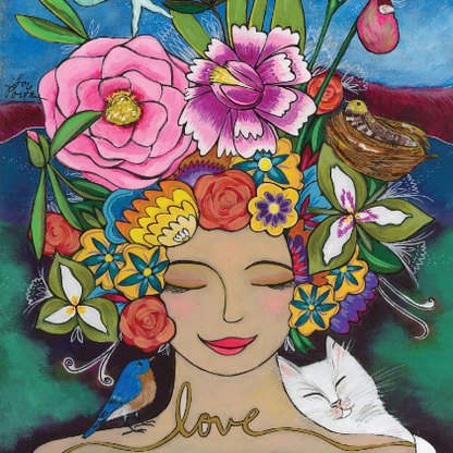 Abundance Goddess (16x20)