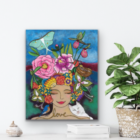 Abundance Goddess (16x20)