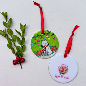 Arctic Fox Ornament (NEW!)