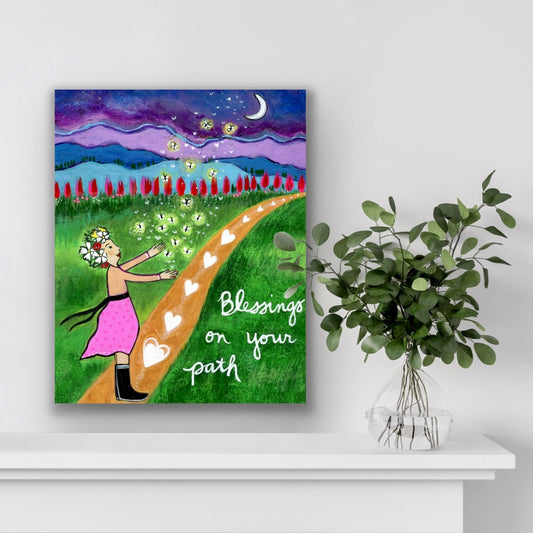 Blessings on Your Path (5x7/8x10)