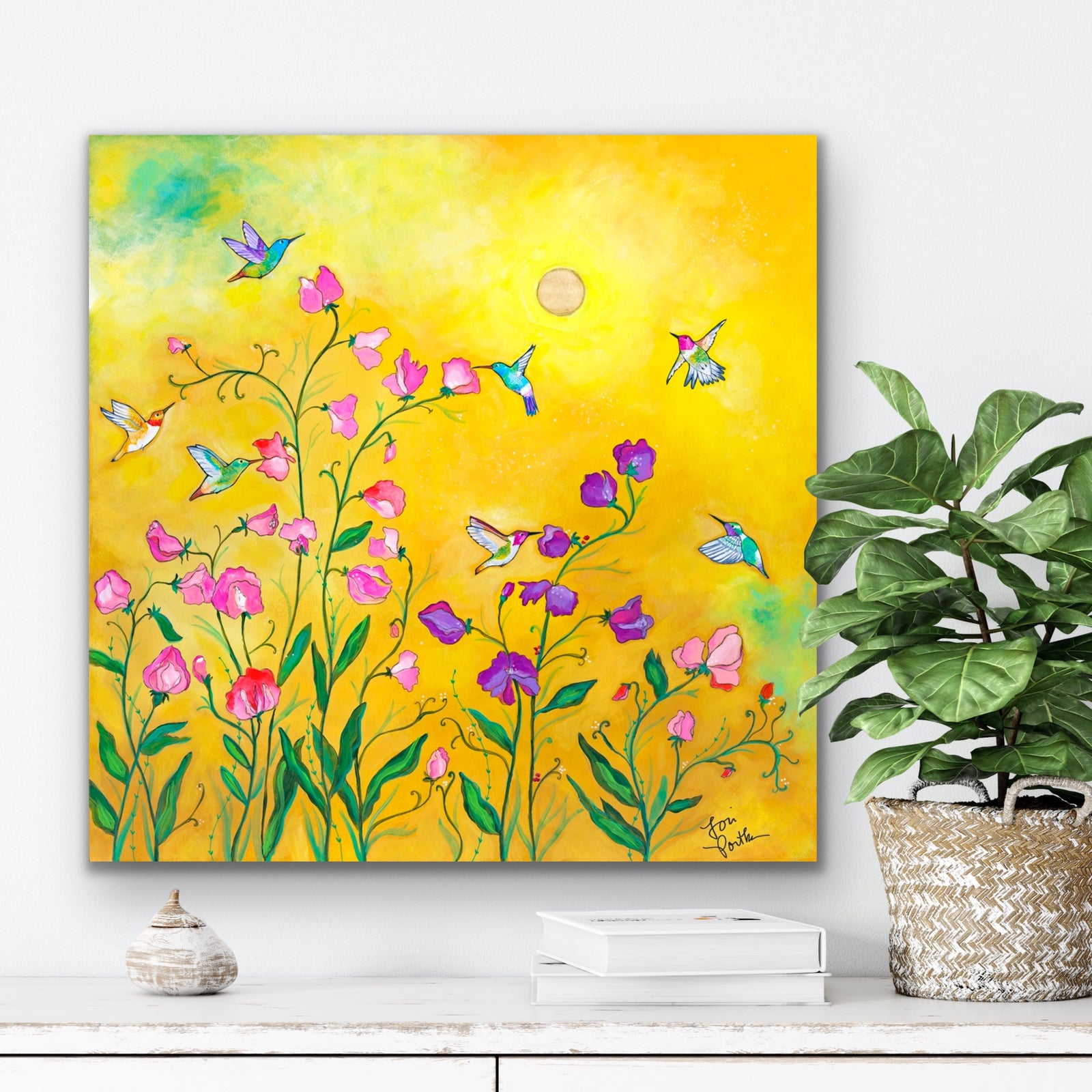 Golden Solstice (24x24)