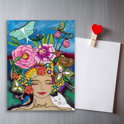 Abundance Goddess - Magnet