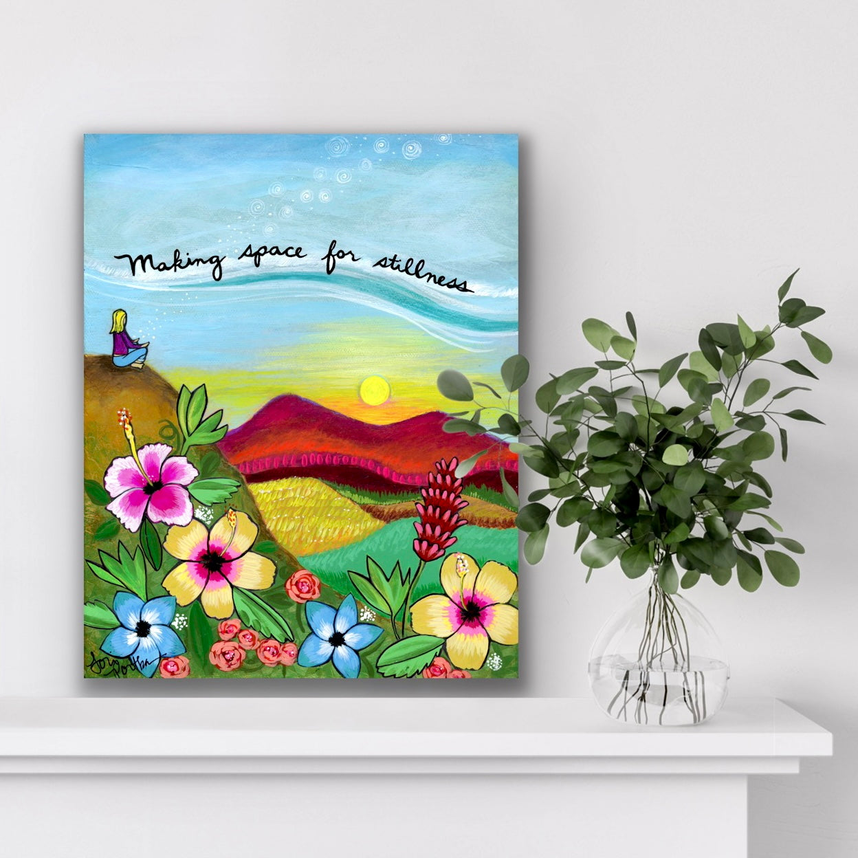 Making Space for Stillness (5x7/8x10)