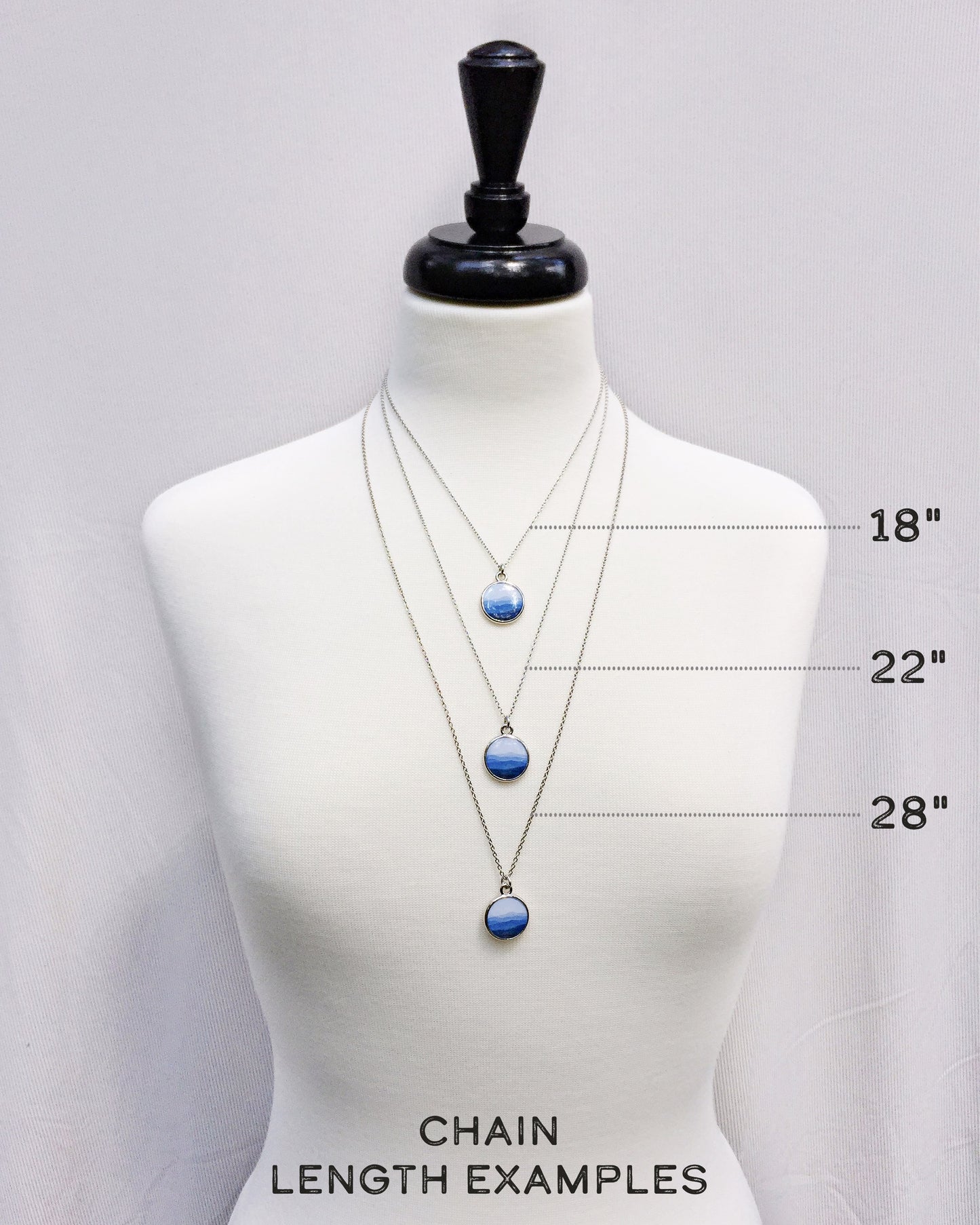 Simple Joy - Silver Necklace