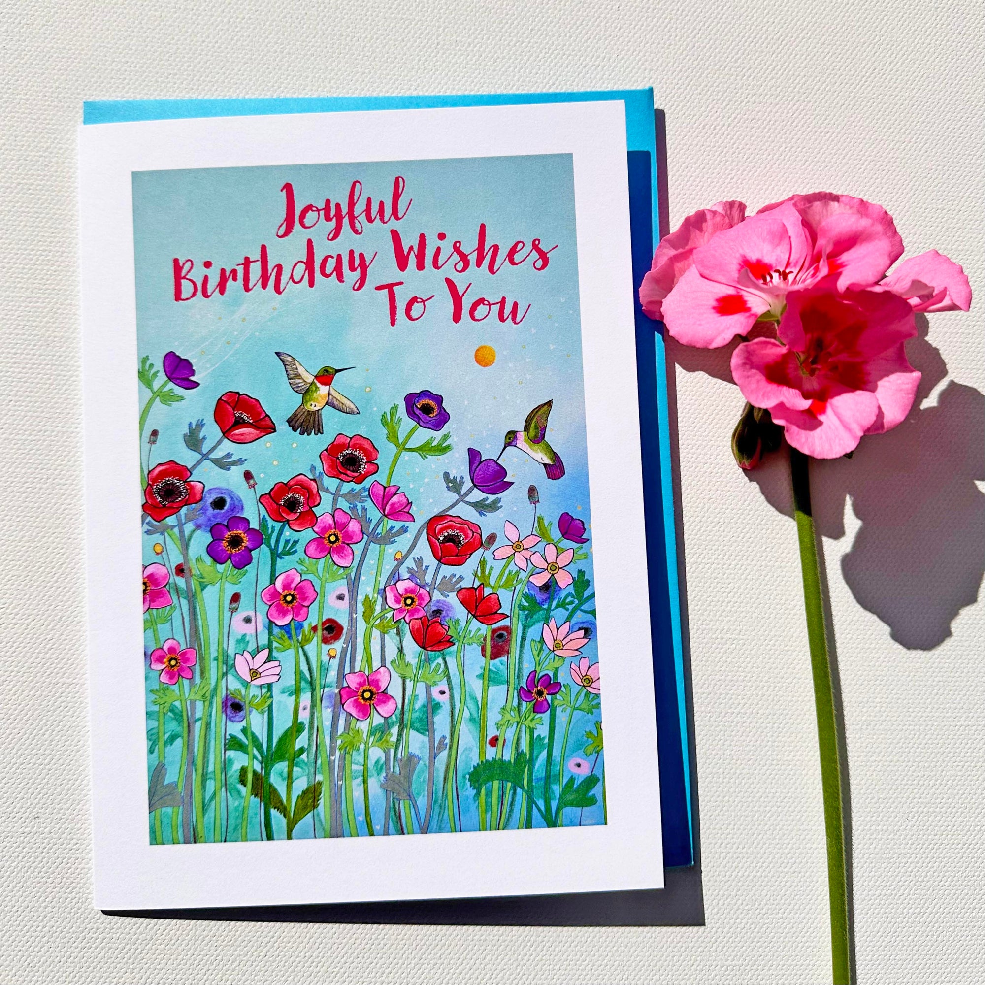 Joyful Birthday Wishes Card