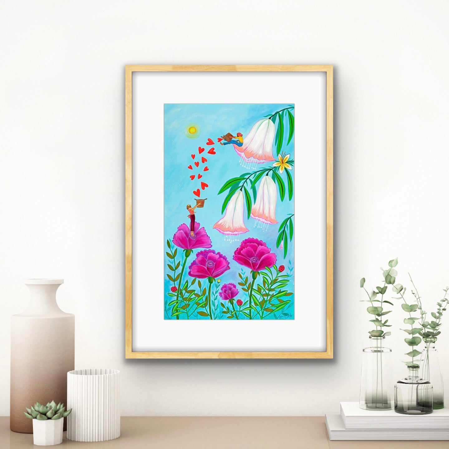 Pouring Love (12x18)