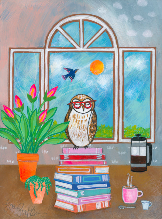 A Few of My Favorite Things- 6x8 Mixed Media Original Painting