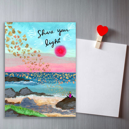 Share Your Light Magnet