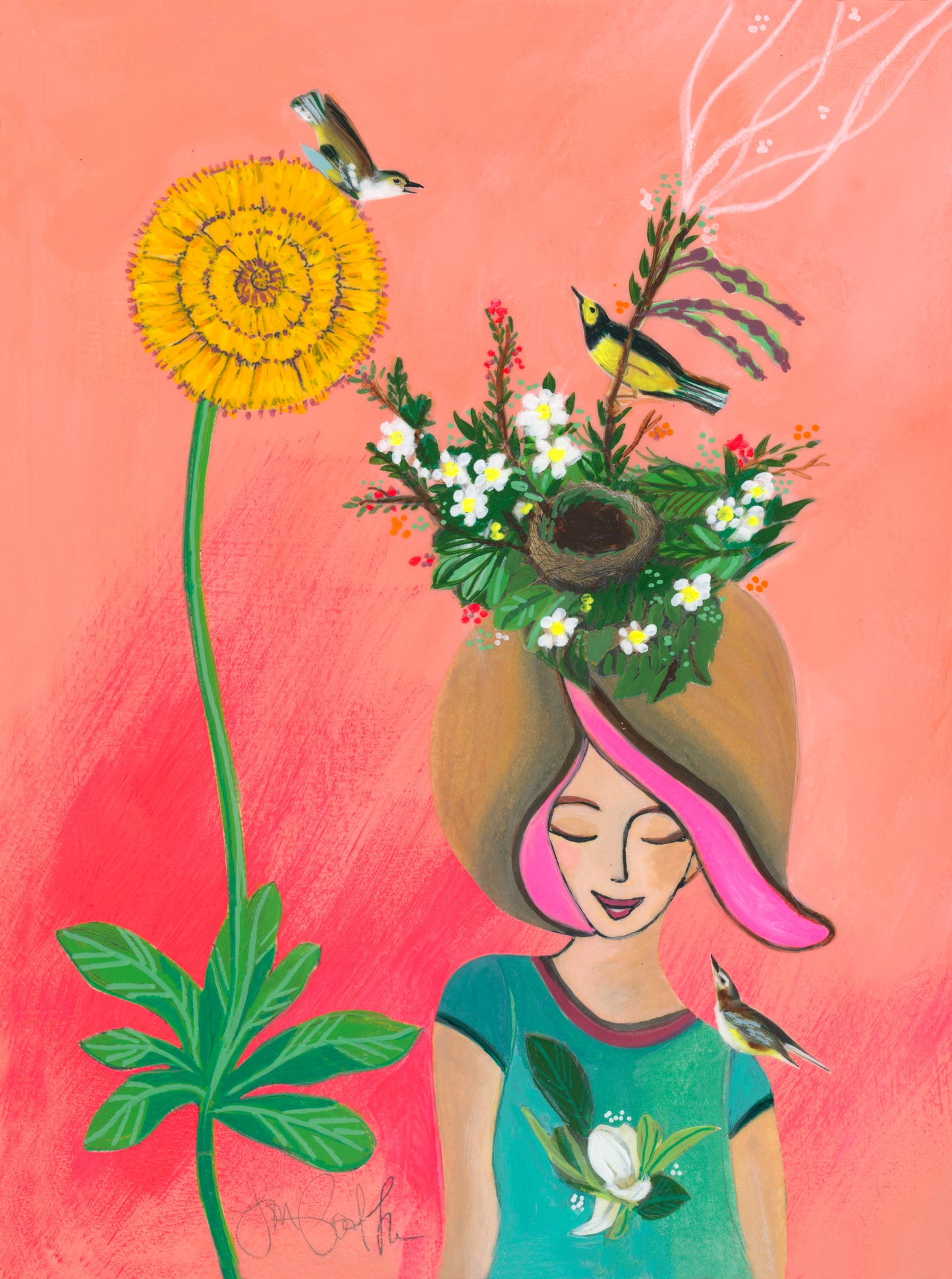 She Embodies Her Nest