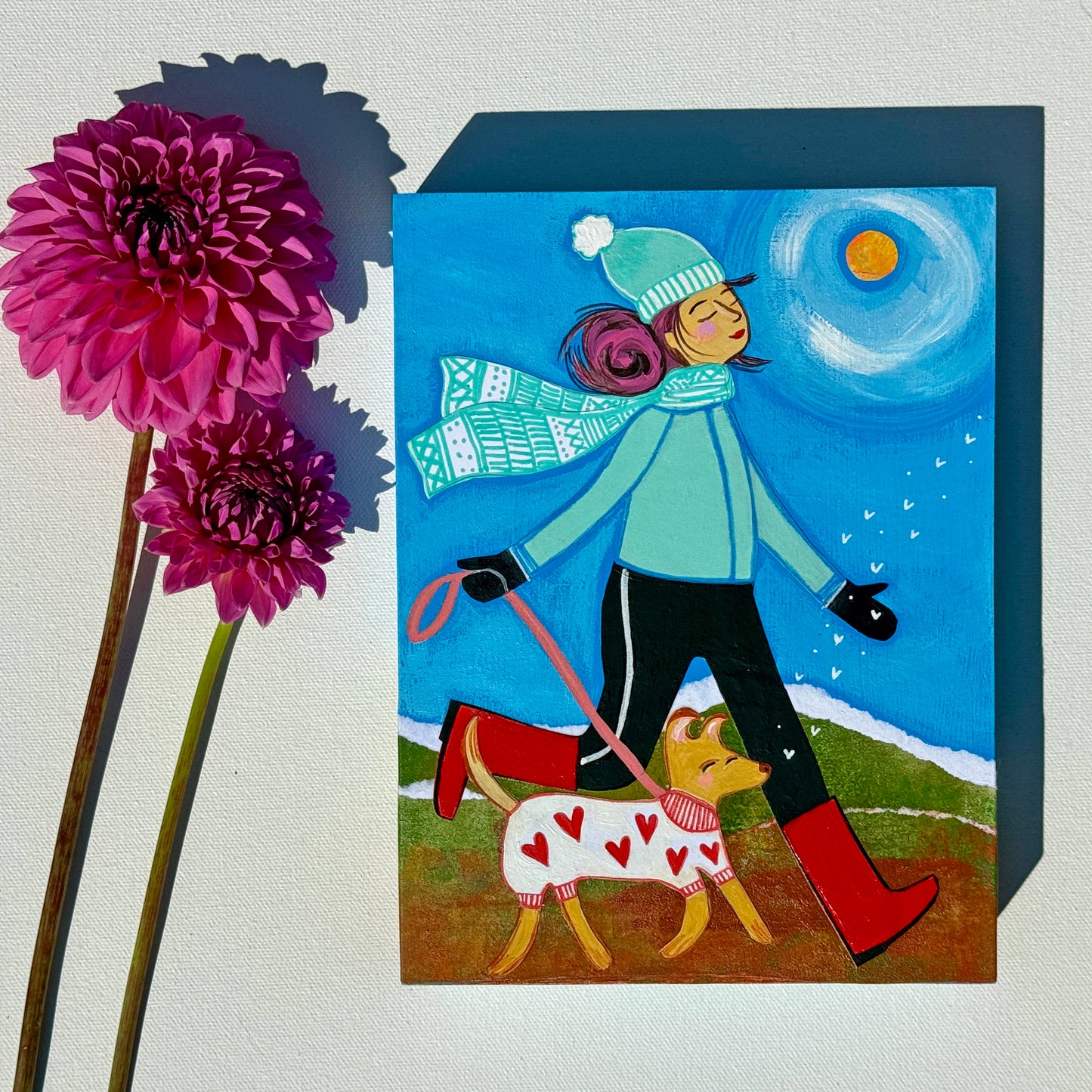 Soaking in the Warmth of Winter