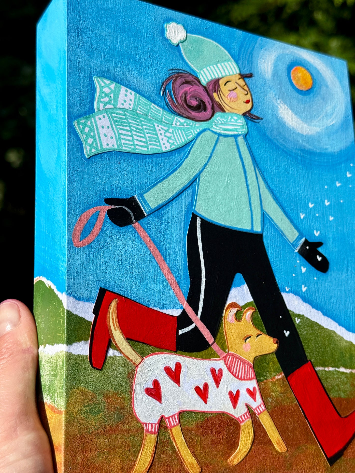 Soaking in the Warmth of Winter