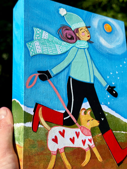 Soaking in the Warmth of Winter