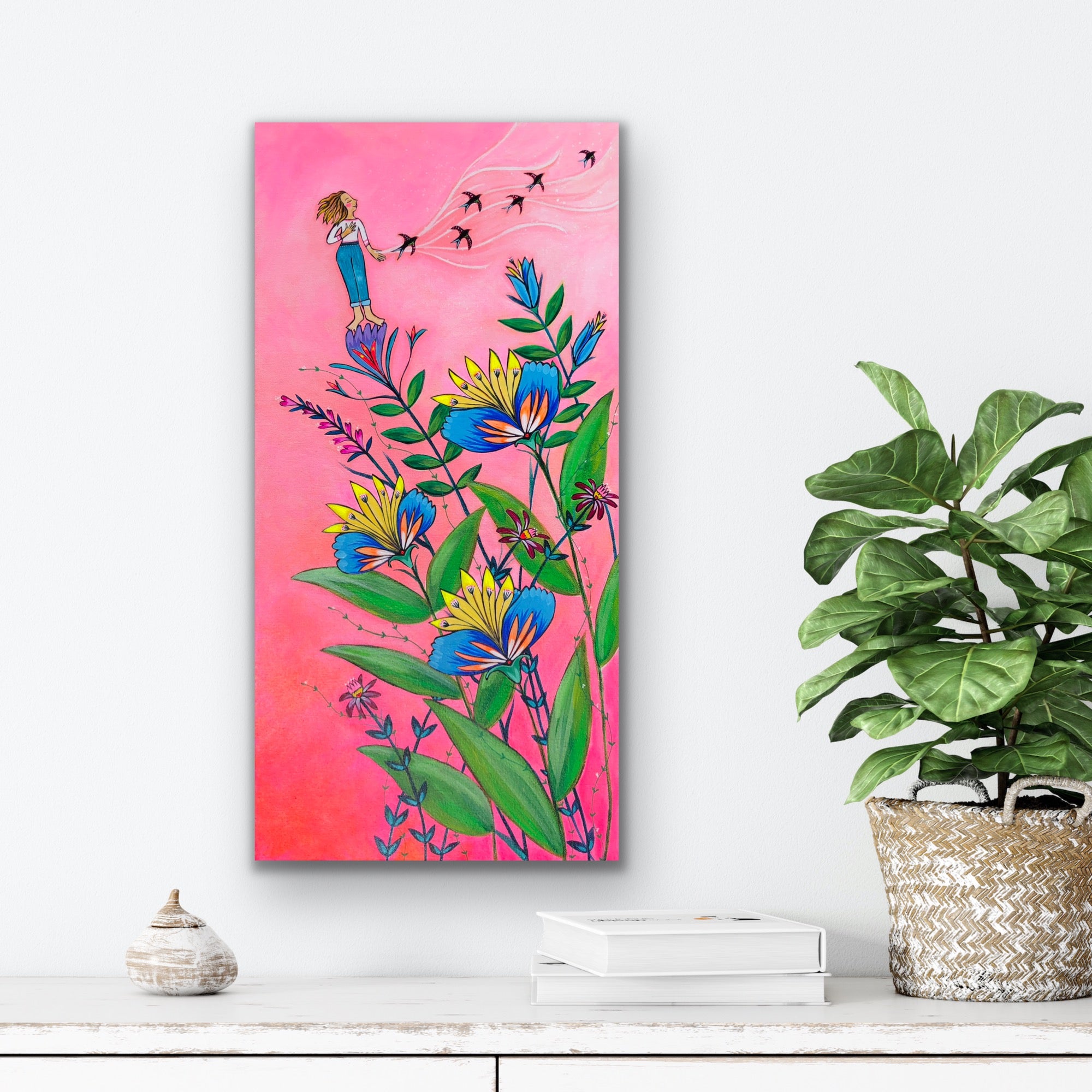 The Beauty of Letting Go (12x24)