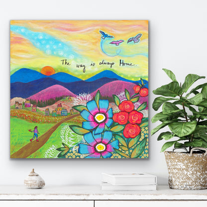 The Way Home (24x24)