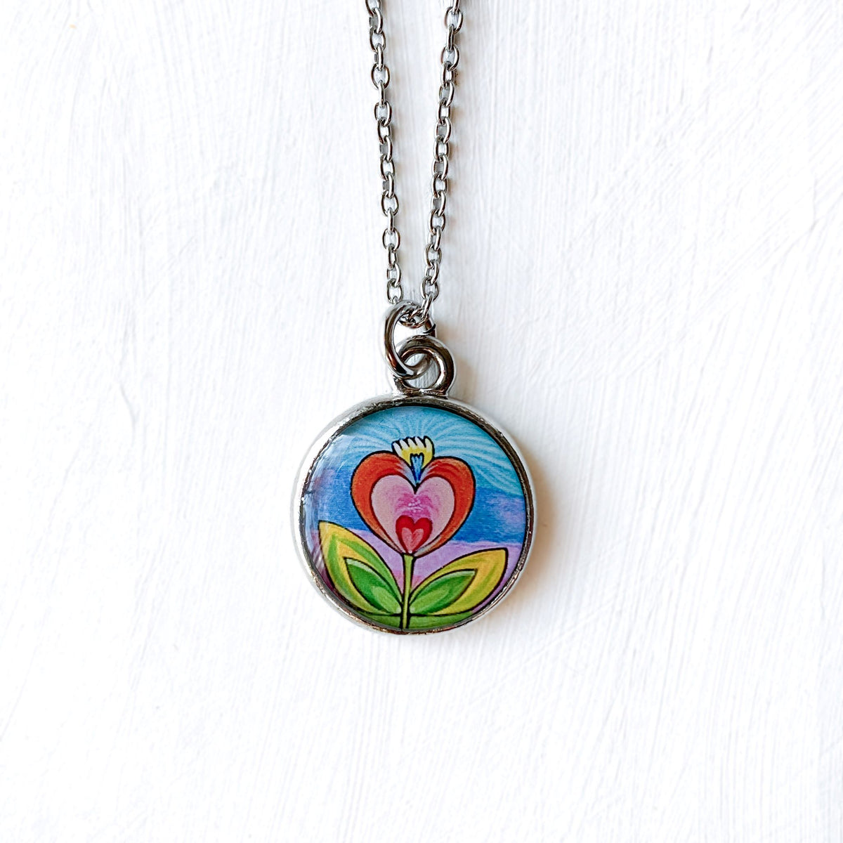 You are Loved - Silver Necklace