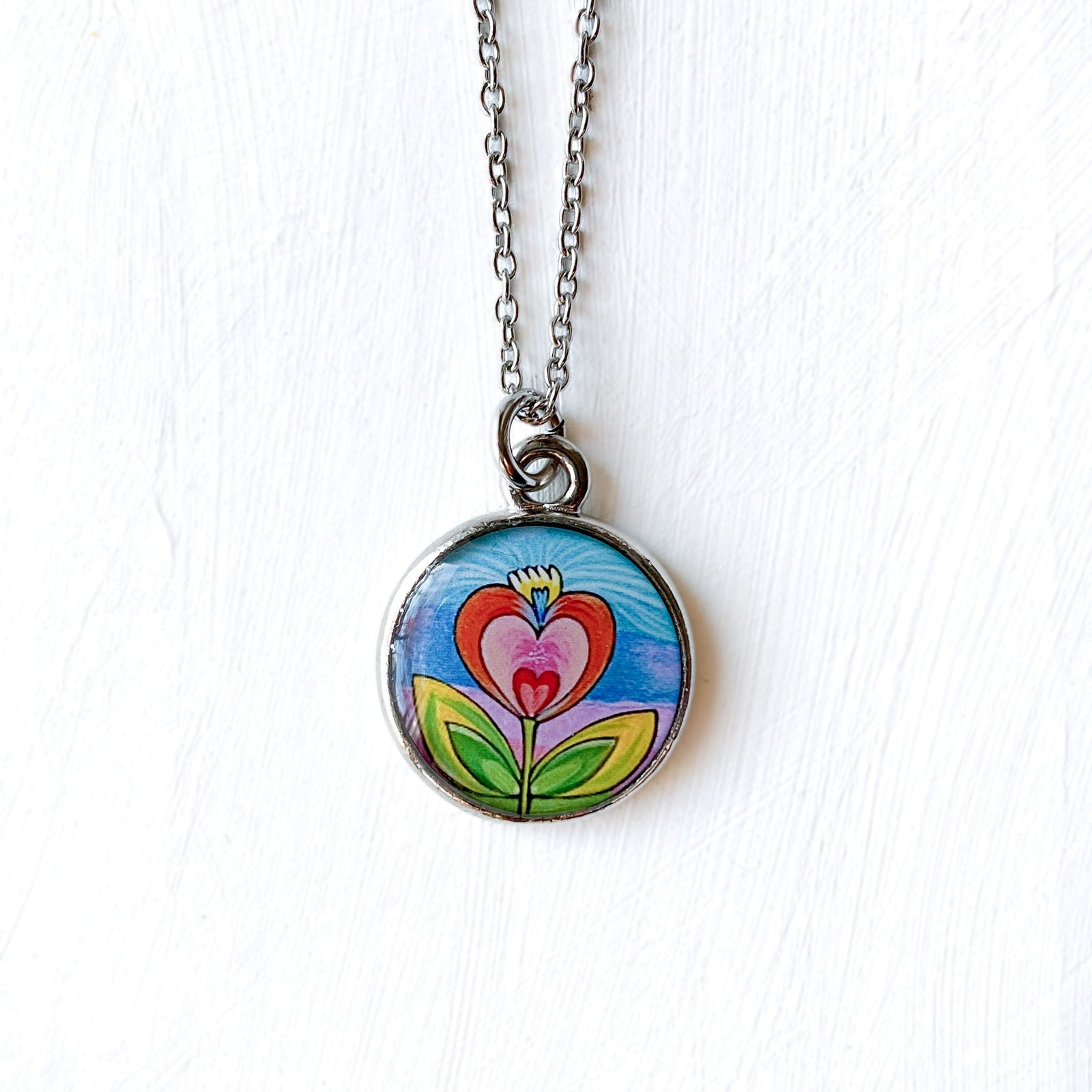 You are Loved - Silver Necklace