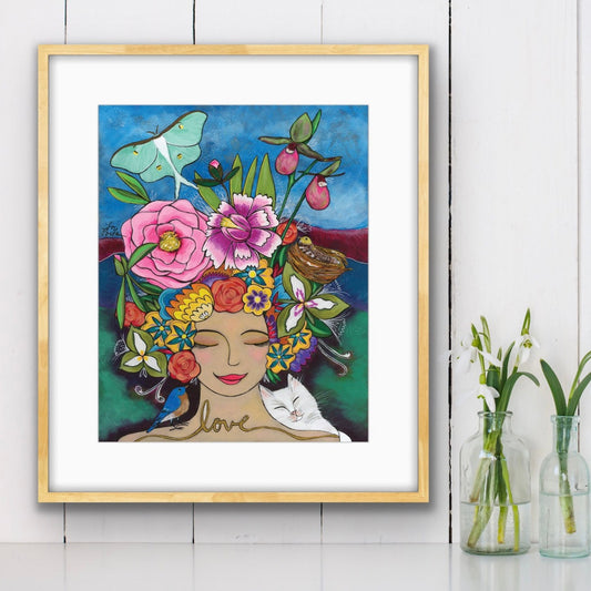 Abundance Goddess (8x10)