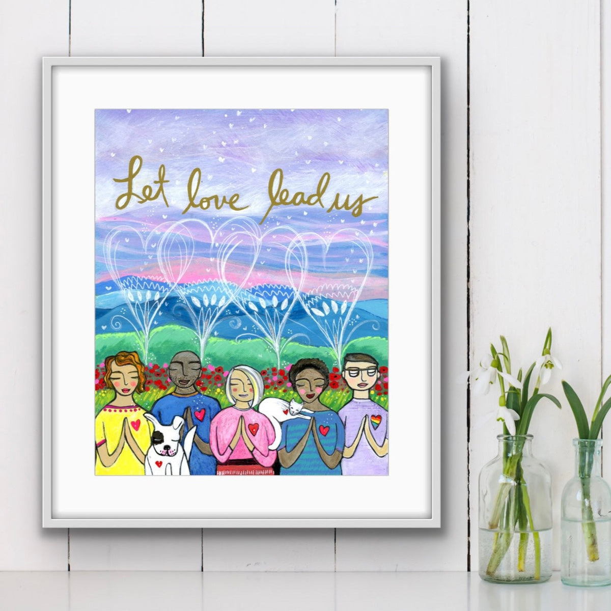 Let Love Lead (8x10)