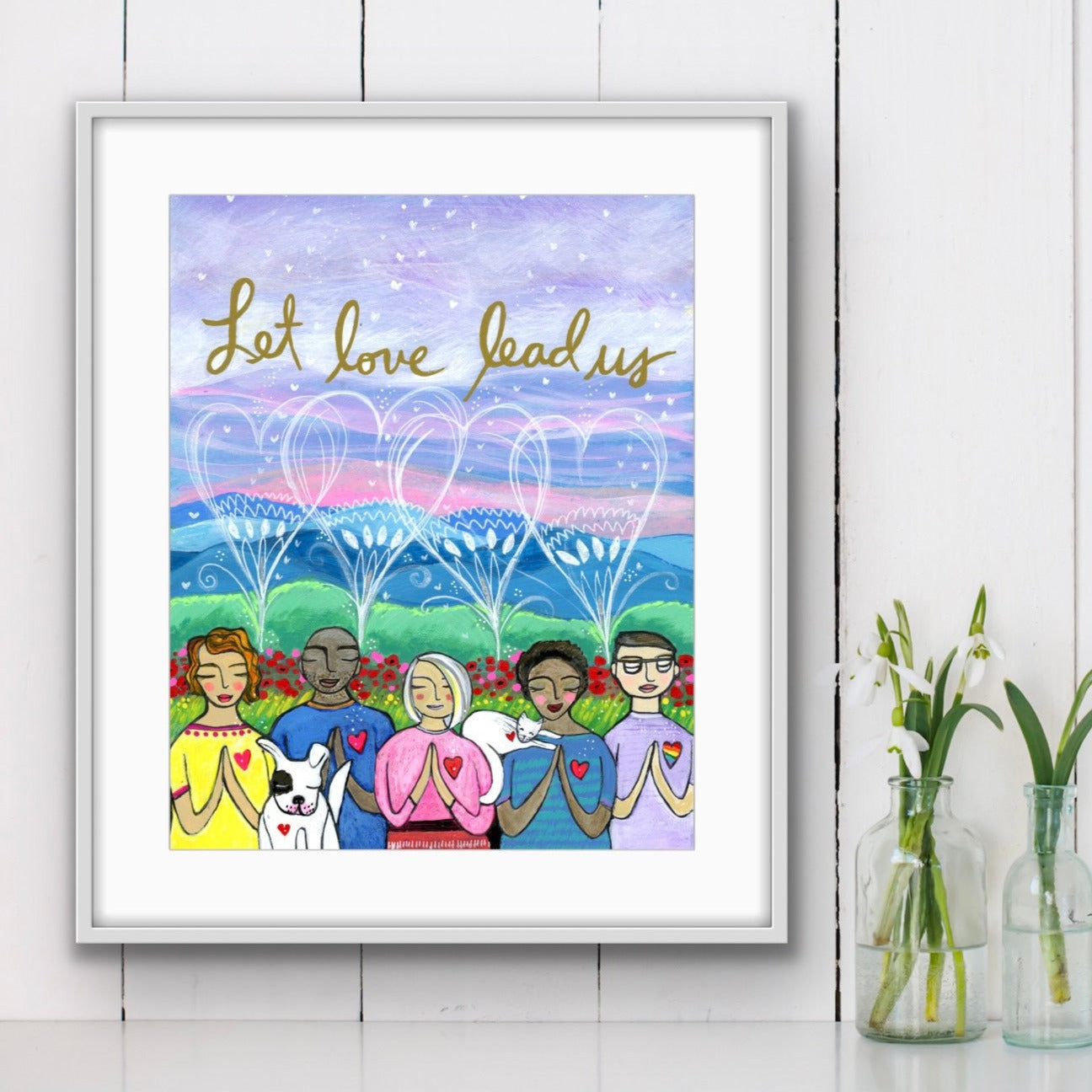 Let Love Lead (8x10)