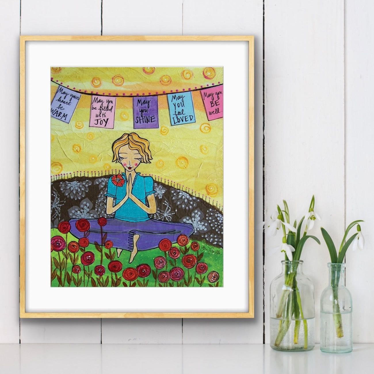 Sending Blessings (8x10)