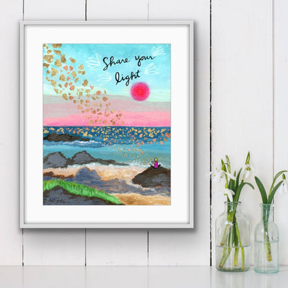 Share Your Light (8x10)