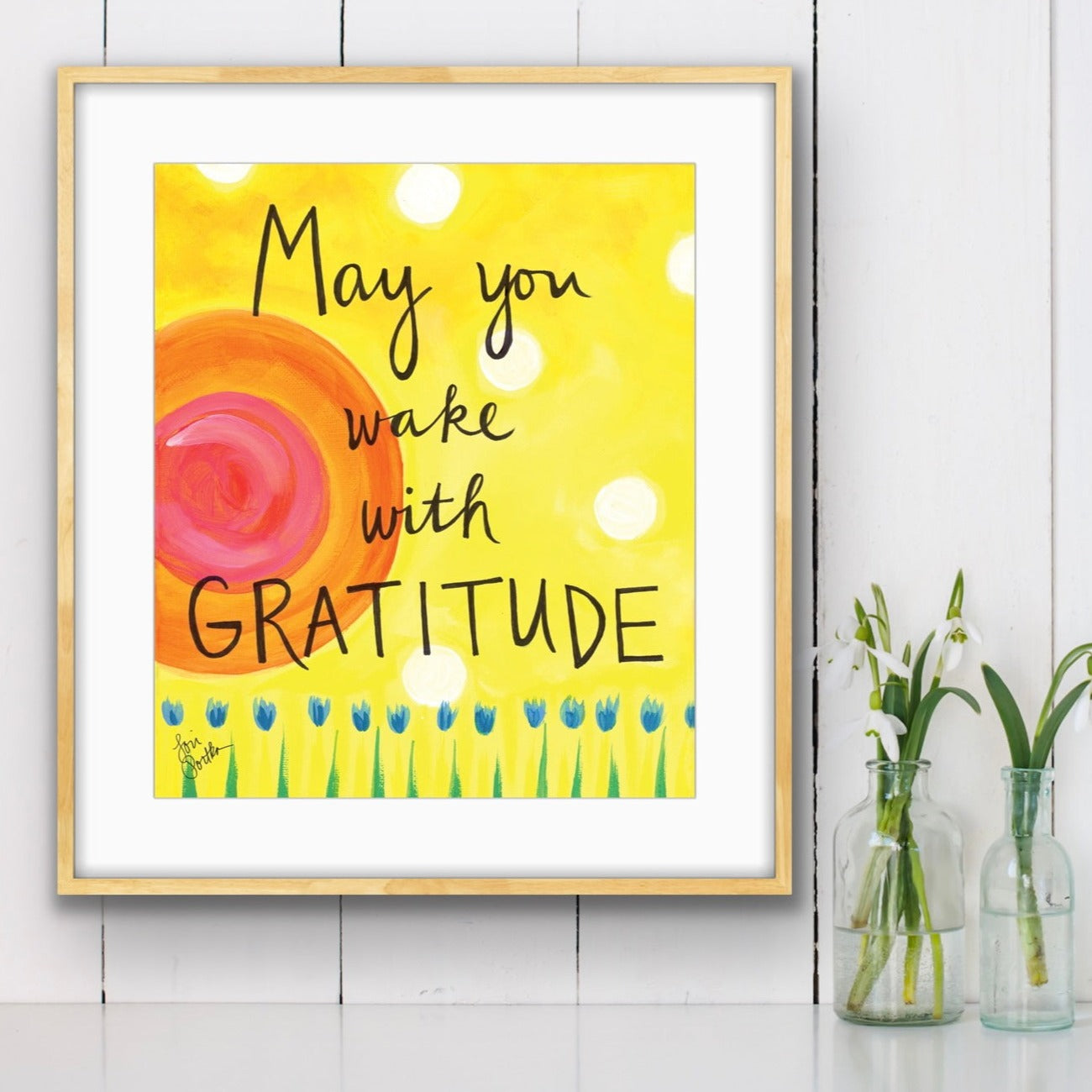 Wake with Gratitude (8x10)