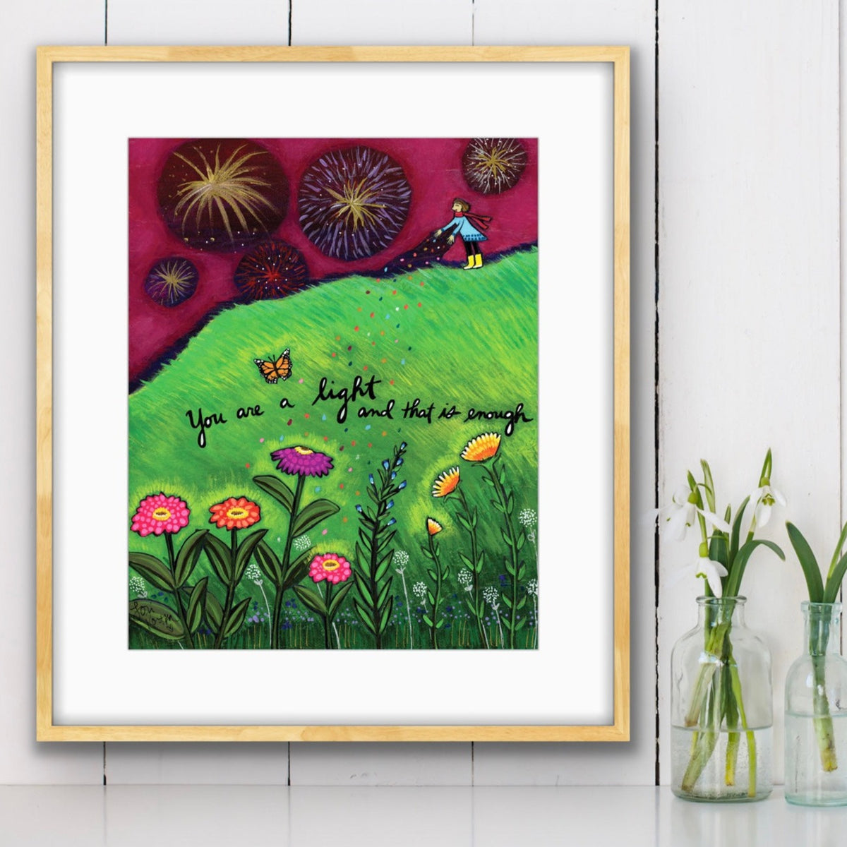 You Are a Light (8x10)