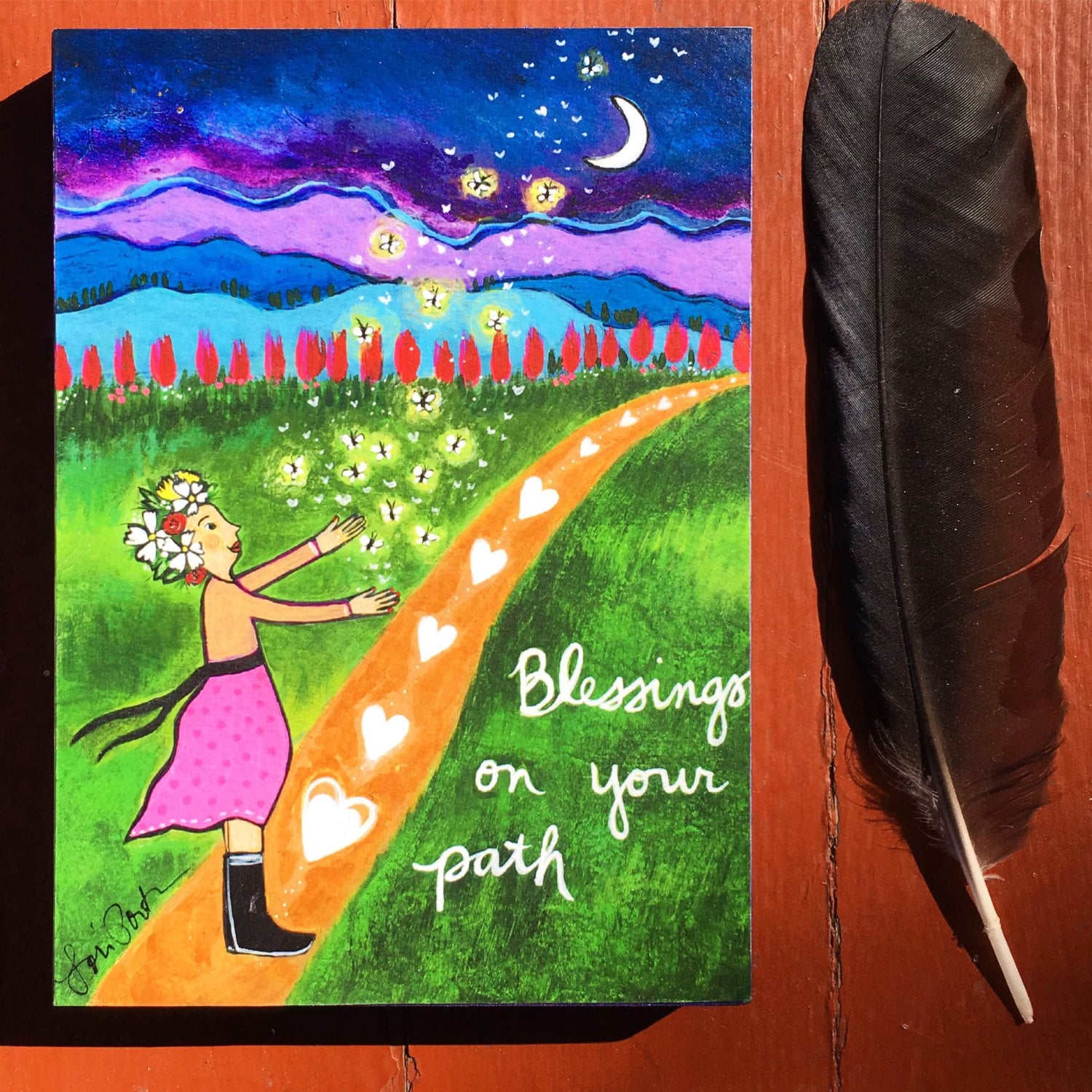 Blessings on Your Path (5x7/8x10)