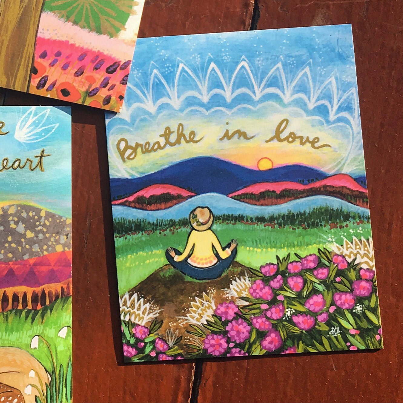 Breathe in Love - Magnet